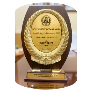 Tamil Nadu Republic Day 2025 – First Prize
